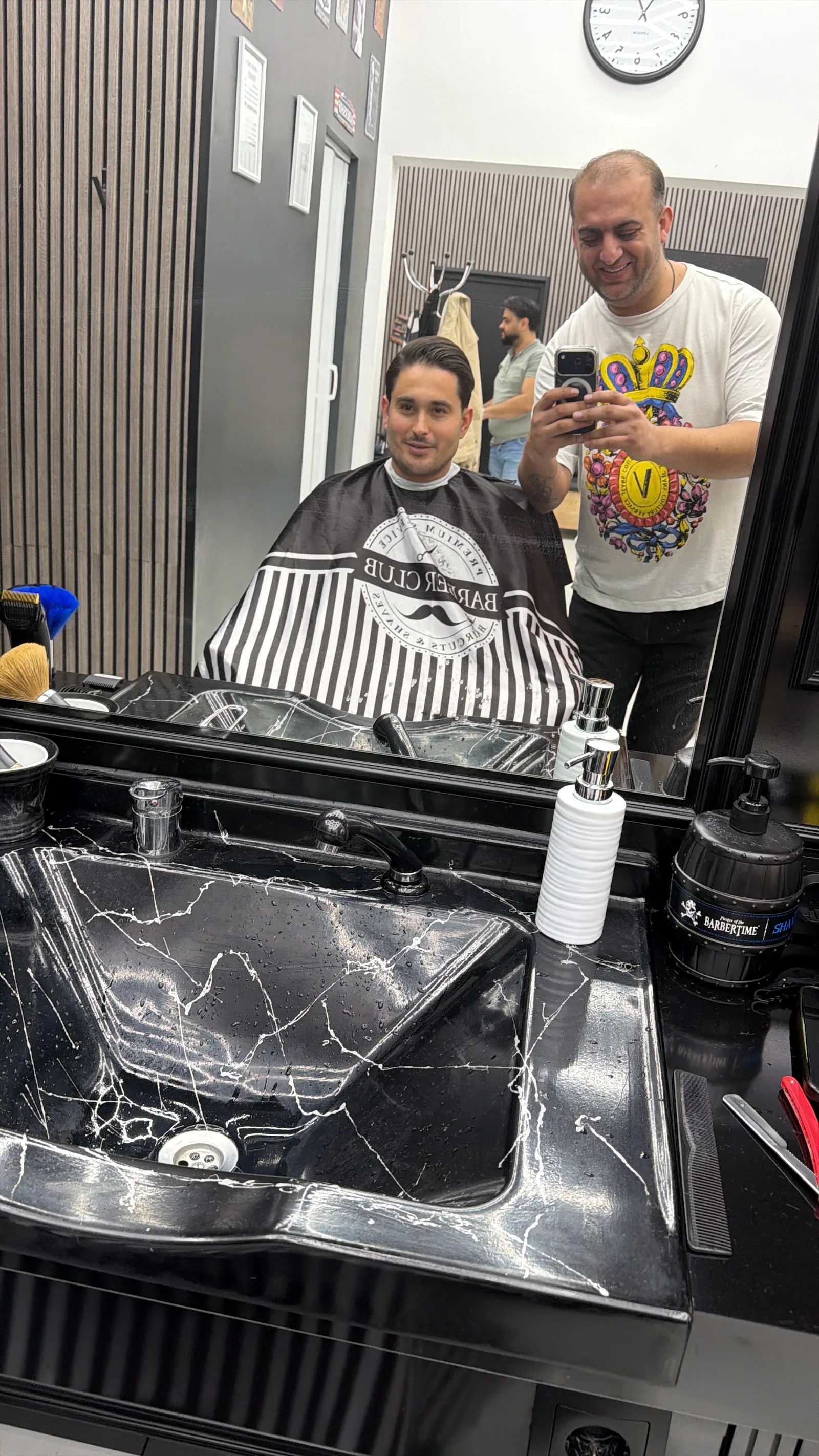 Blick in den Salon